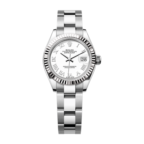 Rolex Lady-Datejust White Steel & White Gold 28mm