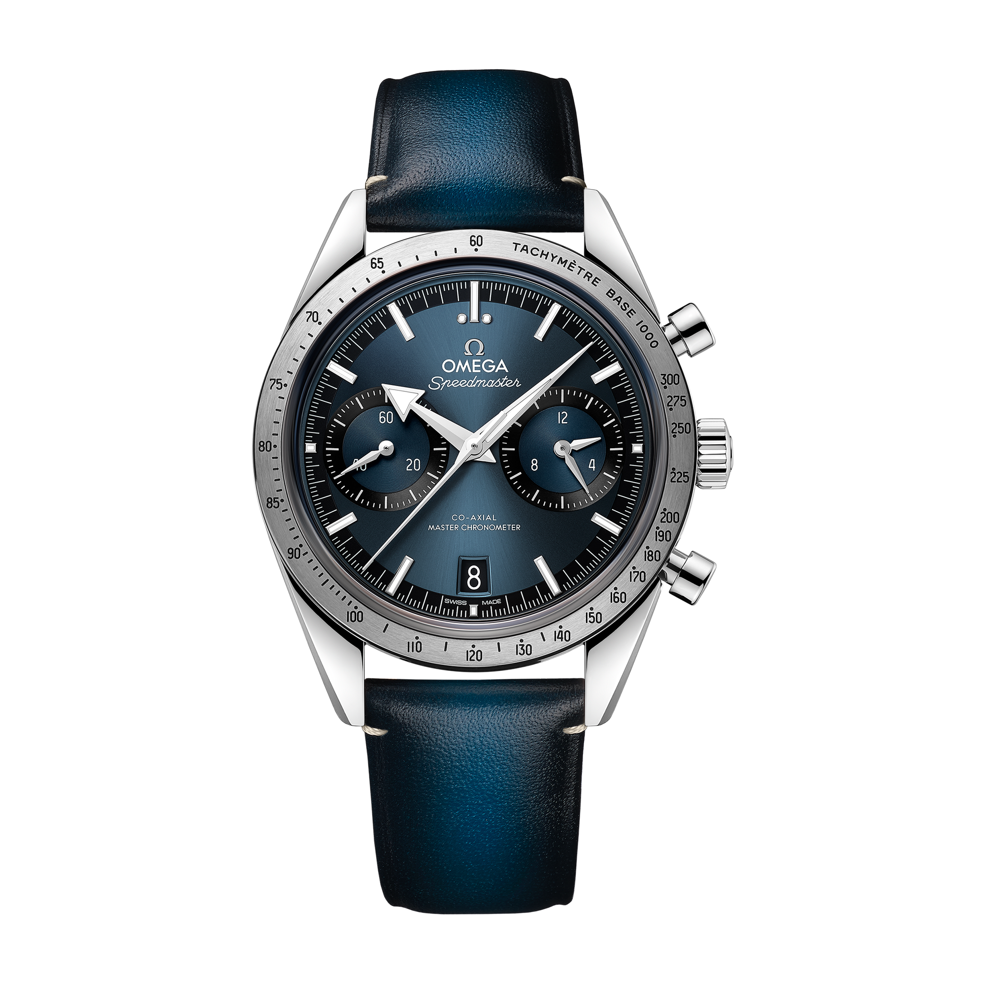 Omega Speedmaster '57 Blue Steel Leather 40.5mm
