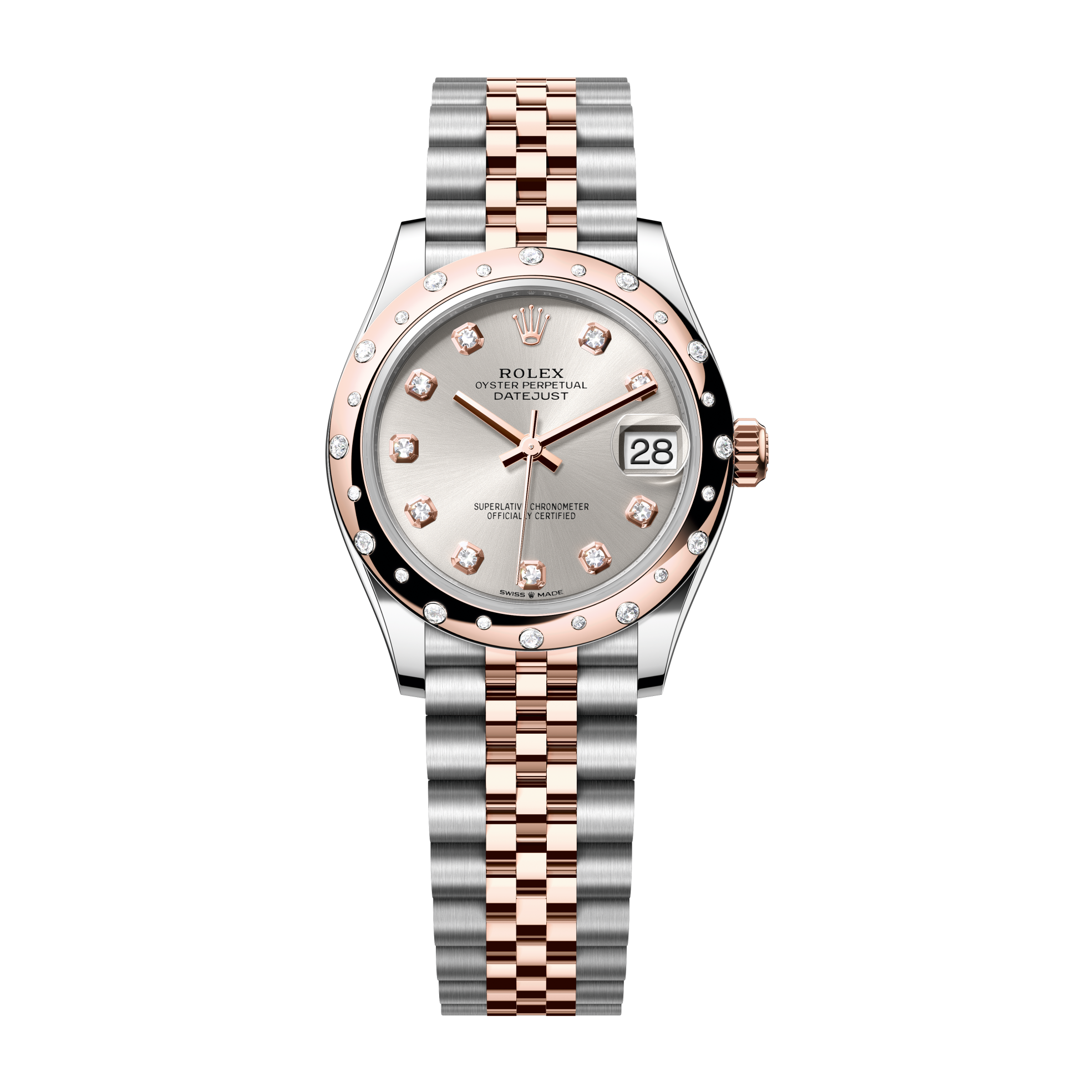 Rolex Datejust 31 Silver Two-Tone 31mm