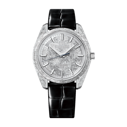 Grand Seiko Masterpiece Silver Platinum Alligator Leather 40mm
