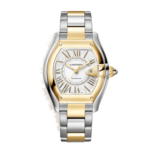 Cartier Roadster Medium White Two-Tone 34.9mm