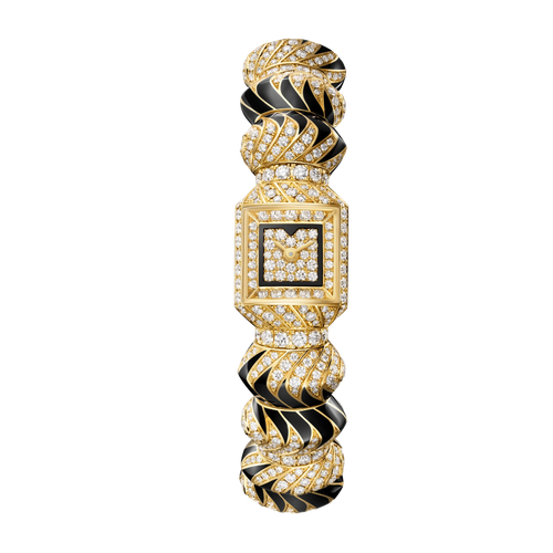 Cartier Myst Diamond Pave Yellow Gold 15.4mm