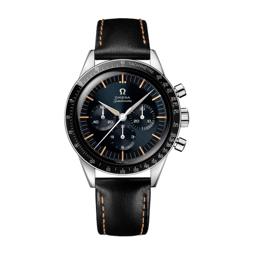 Omega Speedmaster First OMEGA in Space Blue Steel Leather 39.7mm