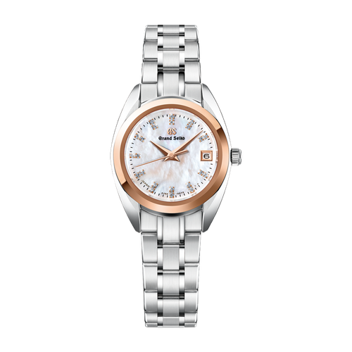 Grand Seiko Heritage Refined Essentials Mother of Pearl Two-Tone 26mm