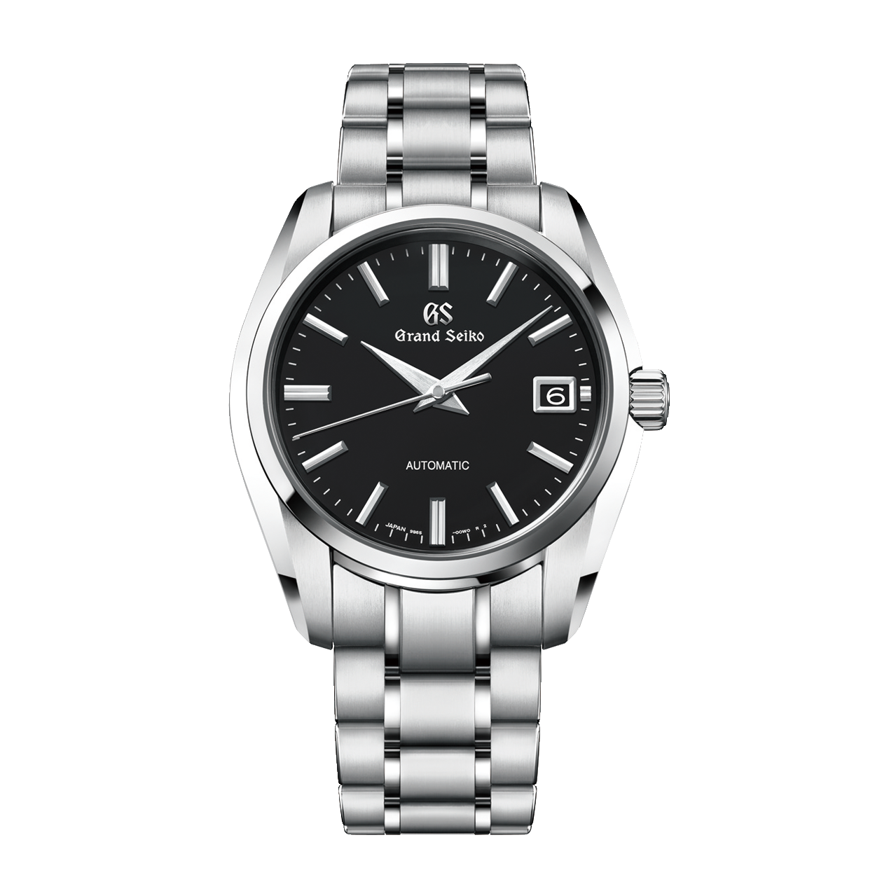 Grand Seiko Heritage Refined Essentials Black Steel Alligator Leather 40mm
