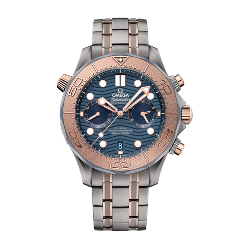 Omega Seamaster Diver 300M Blue Two-Tone 44mm