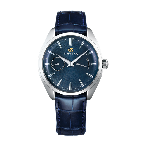 Grand Seiko Elegance Blue Steel Alligator Leather 39mm