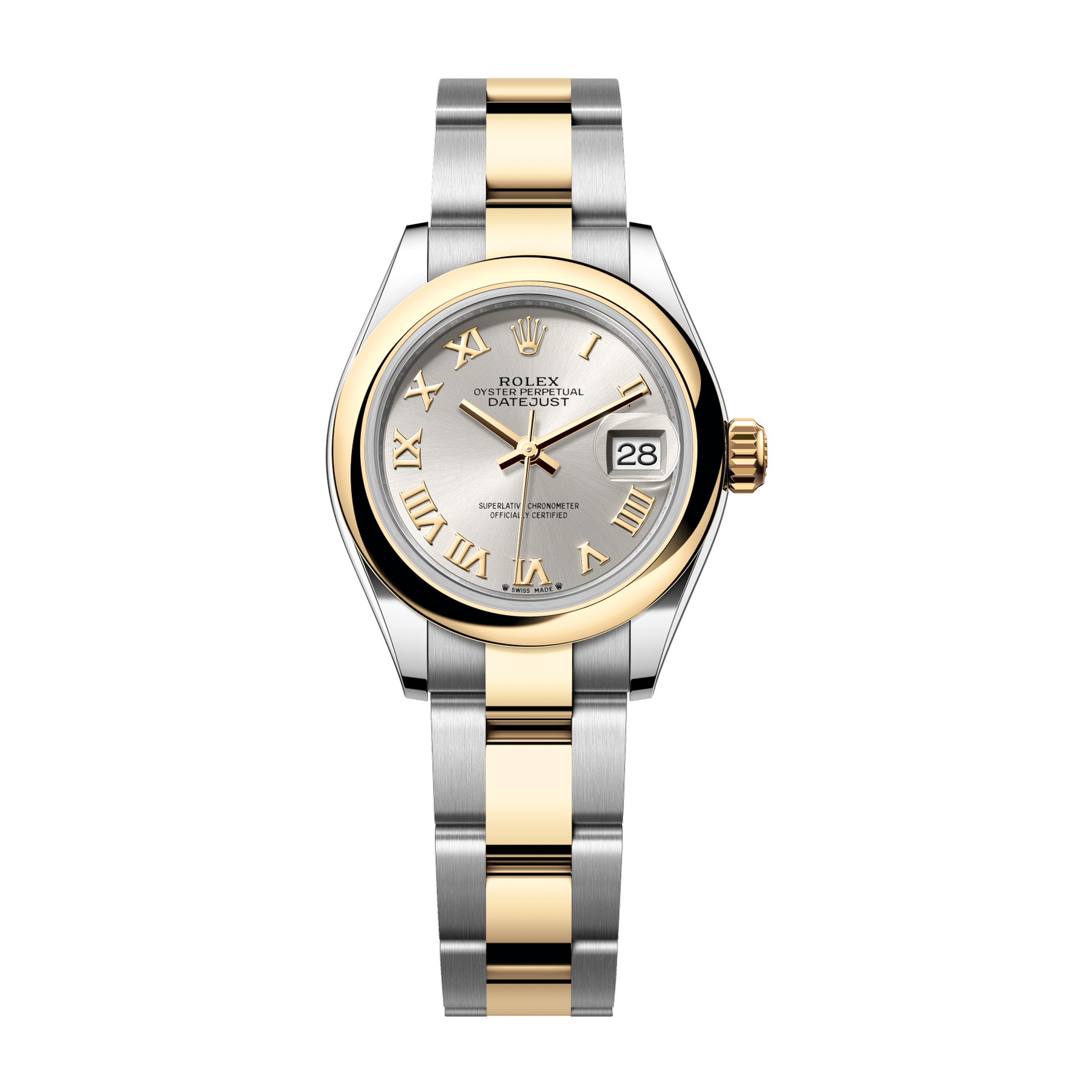 Rolex Lady-Datejust Silver Two-Tone 28mm