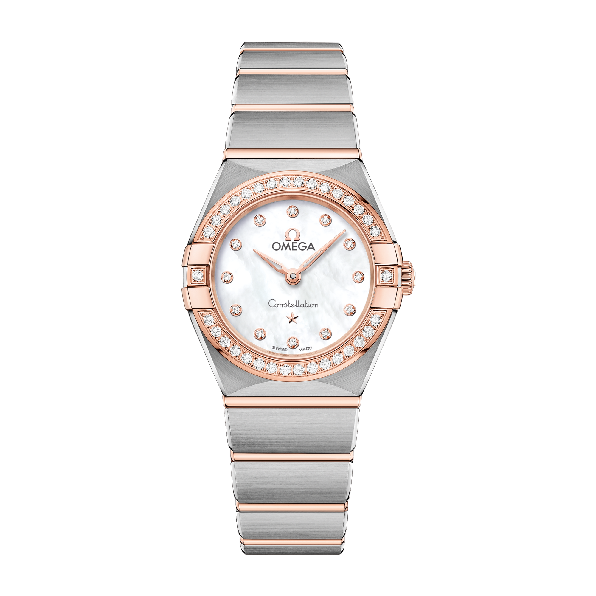 Omega Constellation White Two-Tone 25mm