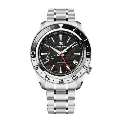 Grand Seiko Sport Triple Time Zone Black Steel 44mm