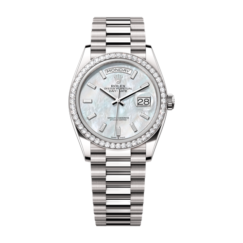 Rolex Day-Date 36 Mother of Pearl White Gold 36mm