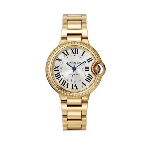 Cartier Ballon Bleu Small White Yellow Gold 33mm