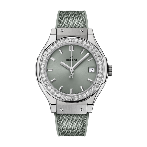 Hublot Classic Fusion Green Titanium Rubber 33mm