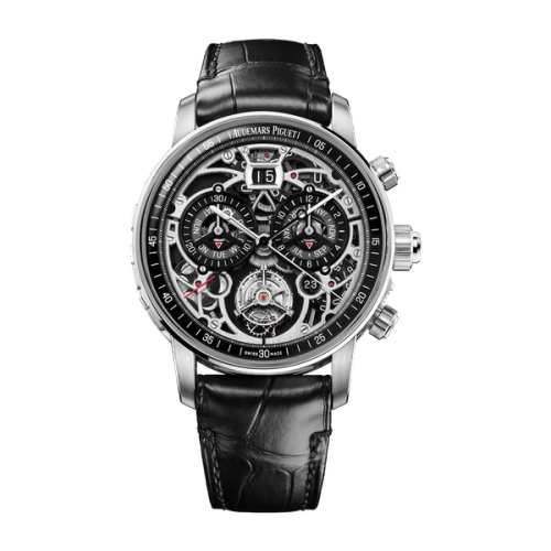 Audemars Piguet Code 11.59 Ultra-Complication Universelle Gold White Gold Alligator Leather 42mm