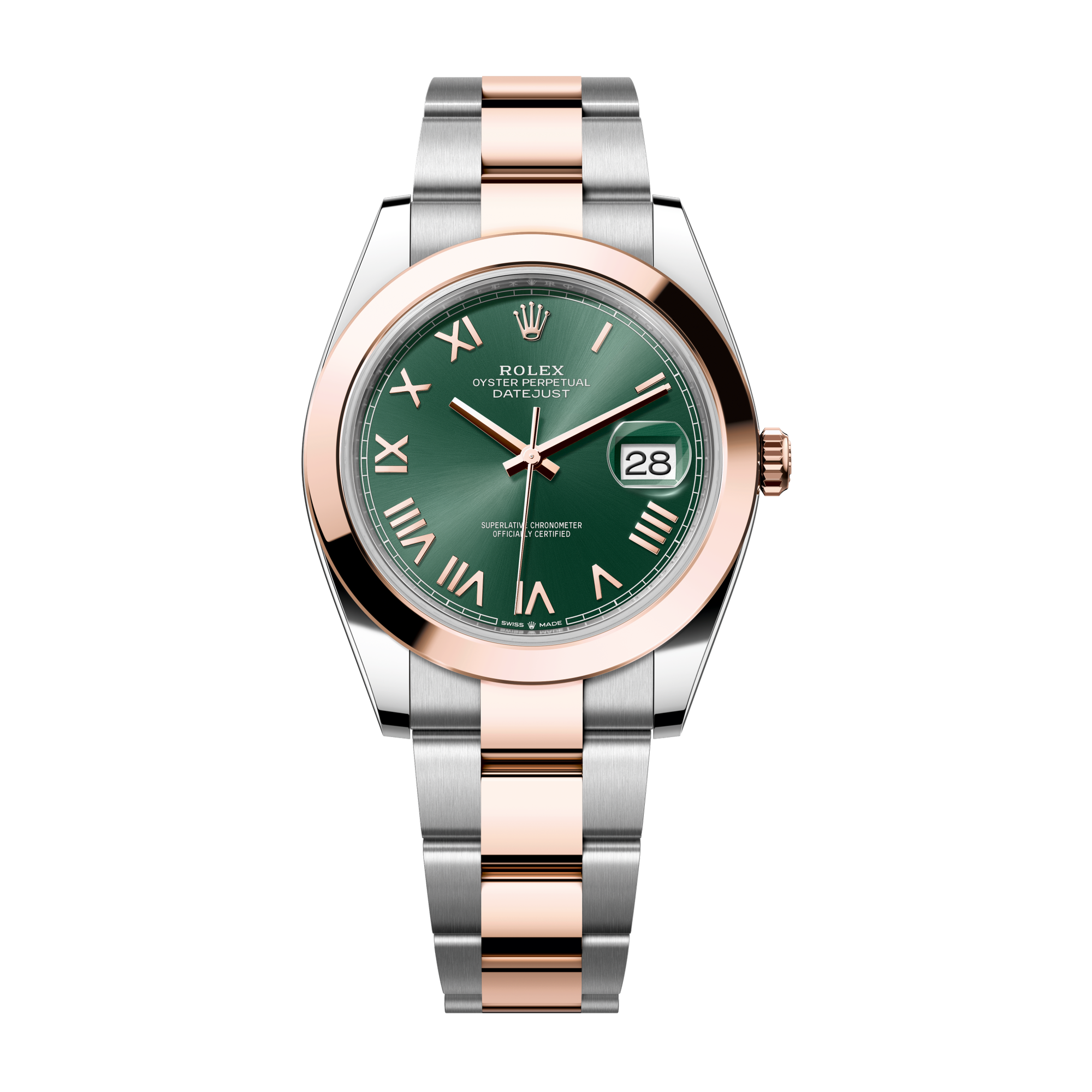 Rolex Datejust 41 Green Two-Tone 41mm
