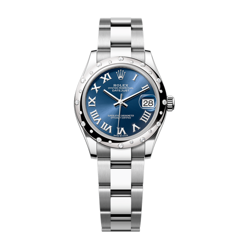 Rolex Datejust 31 Blue Steel & White Gold 31mm