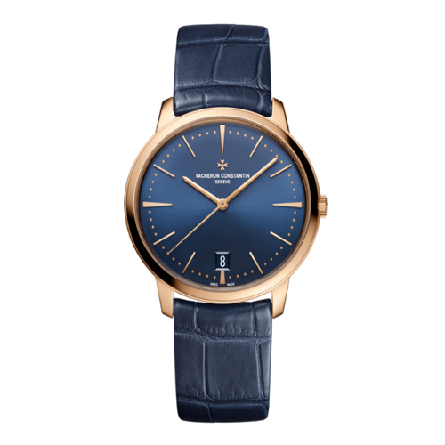 Vacheron Constantin Patrimony Blue Alligator Leather 36mm