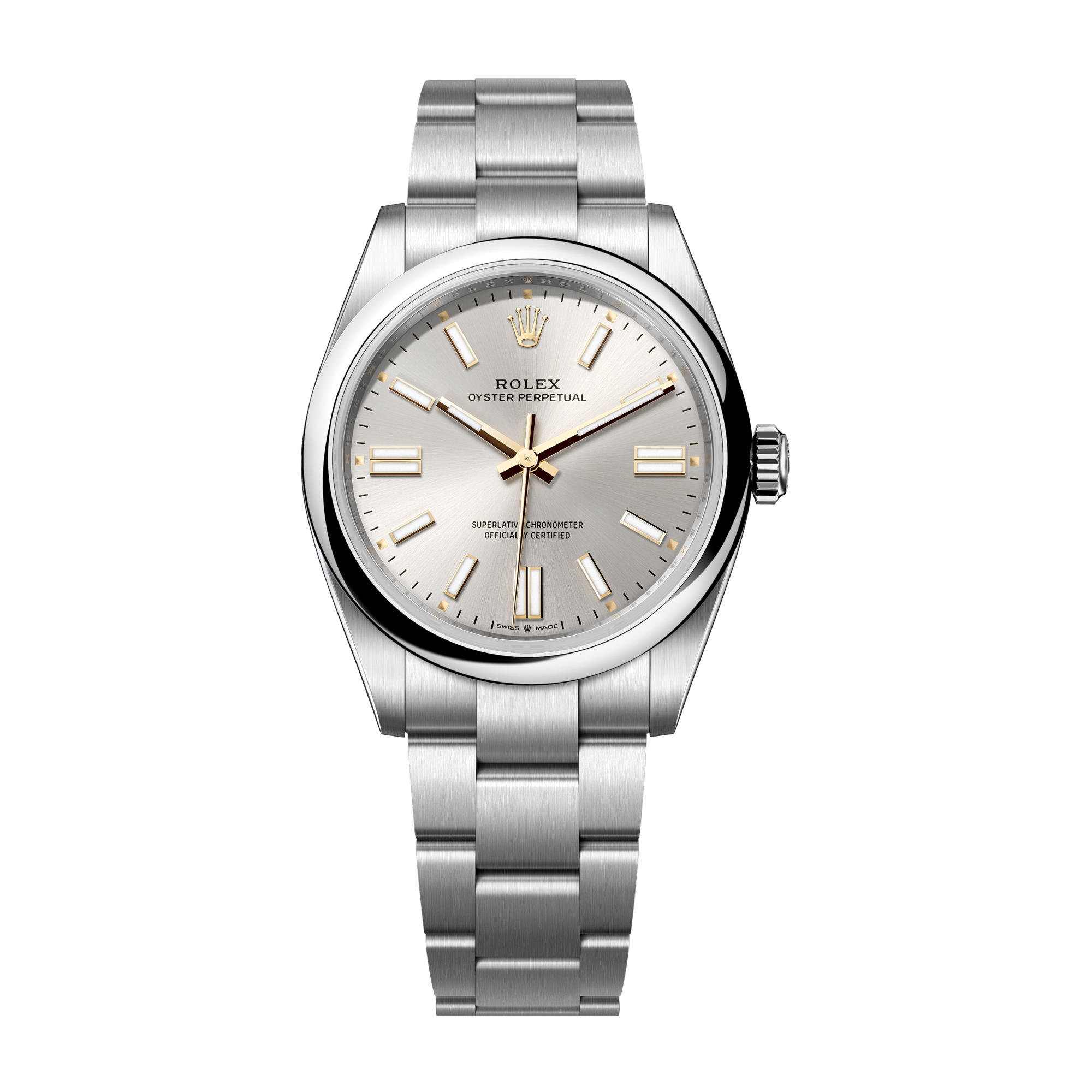 Rolex Oyster Perpetual 41 Silver Steel 41mm
