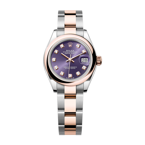 Rolex Lady-Datejust Purple Two-Tone 28mm