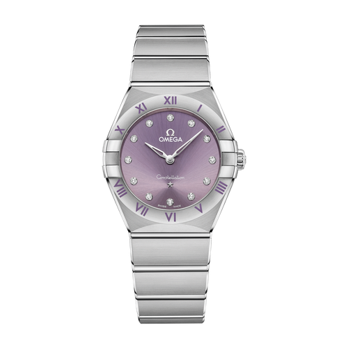 Omega Constellation Purple Steel 28mm