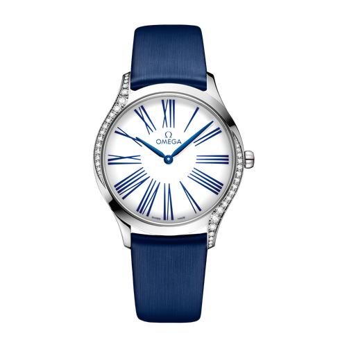 Omega De Ville Trésor White Steel Fabric 36mm