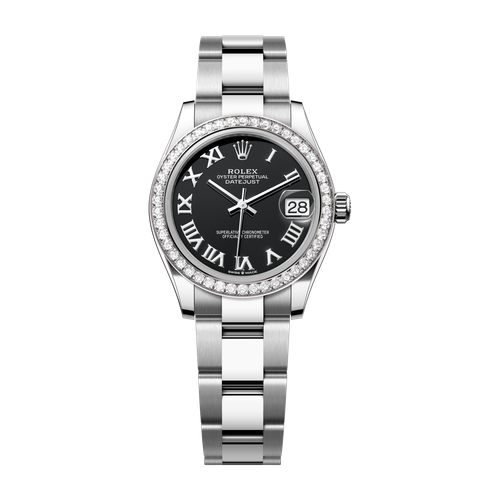 Rolex Datejust 31 Black Steel & White Gold 31mm