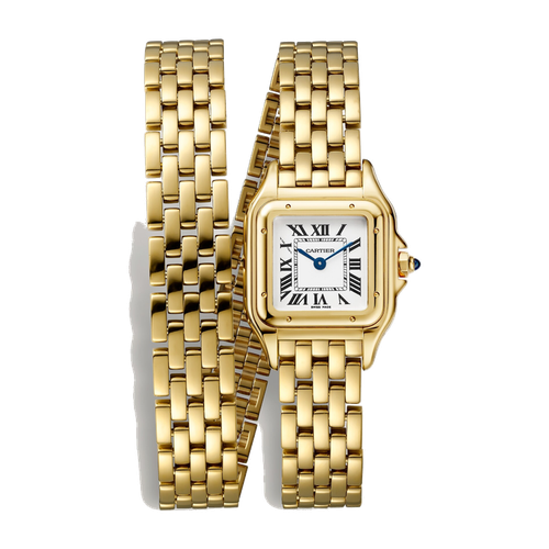 Cartier Panthère de Cartier Small Silver Yellow Gold 22mm