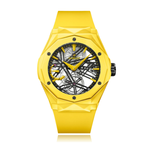 Hublot Classic Fusion Orlinski Yellow Ceramic Rubber 45mm
