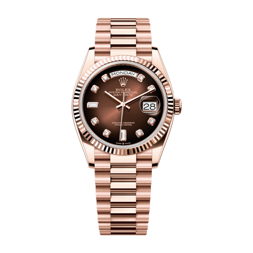 Rolex Day-Date 36 Brown Rose Gold 36mm