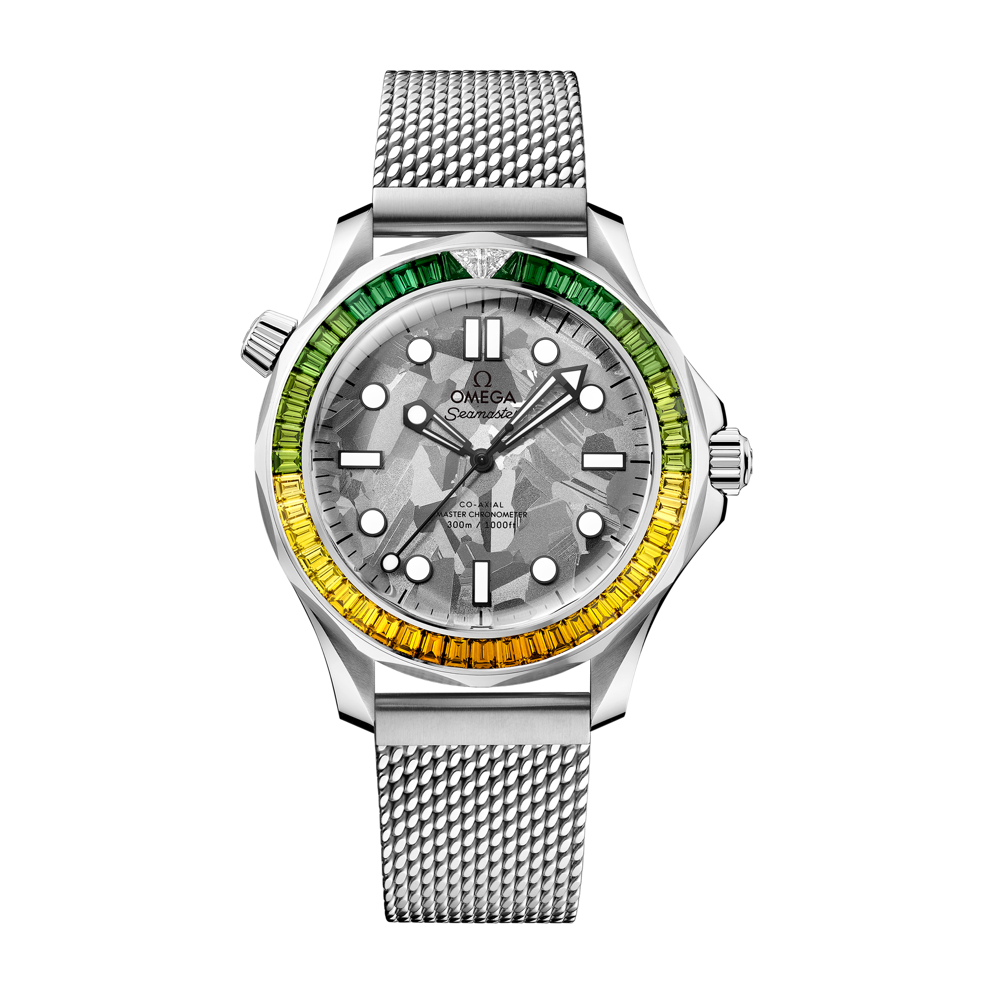 Omega "James Bond 60th anniversary" Seamaster Diver 300M Grey White Gold 42mm