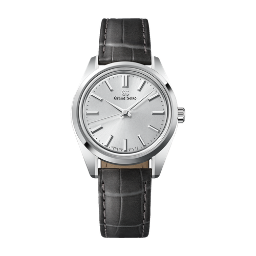 Grand Seiko Heritage 44GS Silver Steel Alligator Leather 36.5mm