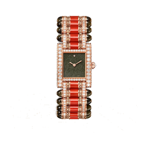 Cartier Tank Black Rose Gold 24mm