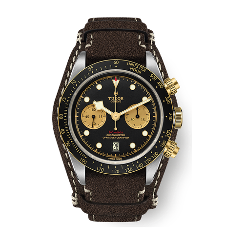 Tudor Black Bay Chrono S&G Two-Tone Leather 41mm