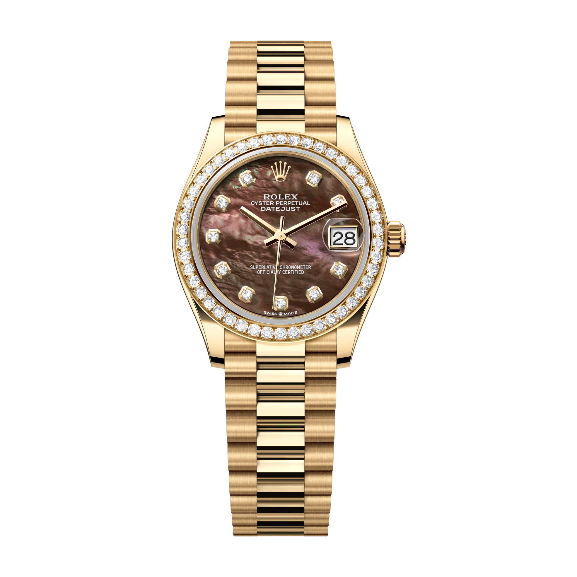 Rolex Datejust 31 Mother of Pearl Yellow Gold 31mm