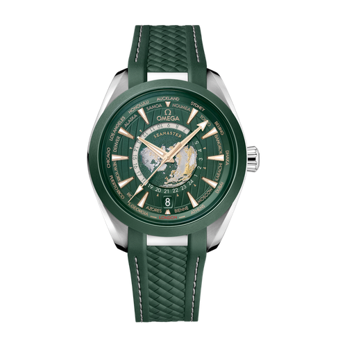 Omega Seamaster Aqua Terra 150M Green Steel Rubber 43mm