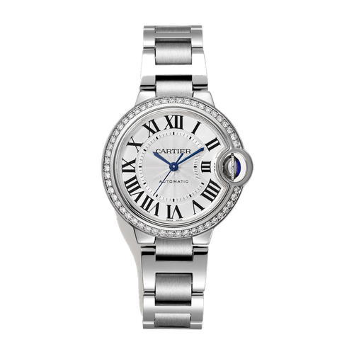 Cartier Ballon Bleu 33 mm Silver Steel 33mm
