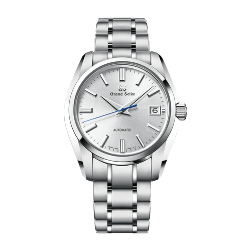 Grand Seiko Heritage Refined Essentials Silver Steel Alligator Leather 40mm