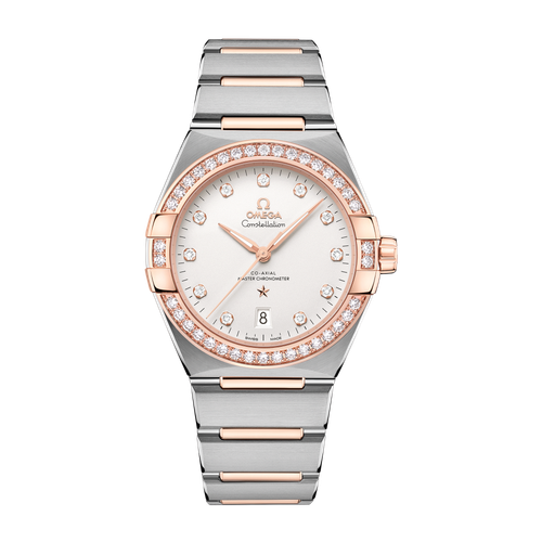 Omega Constellation Silver Two-Tone 39mm