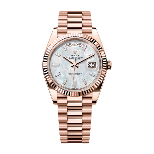 Rolex Day-Date 40 Mother of Pearl Rose Gold 40mm
