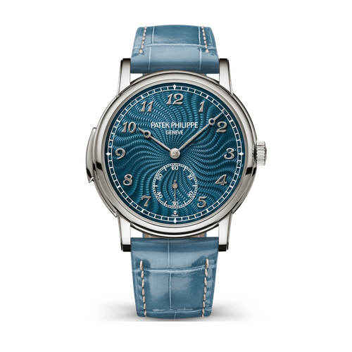 Patek Philippe Grand Complications Blue White Gold Alligator Leather 40mm