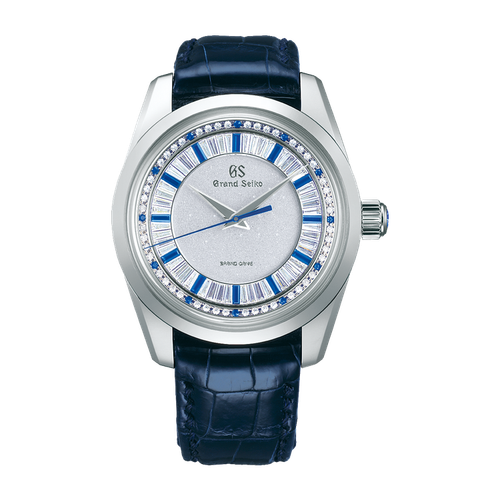 Grand Seiko Masterpiece Silver Platinum Alligator Leather 43mm