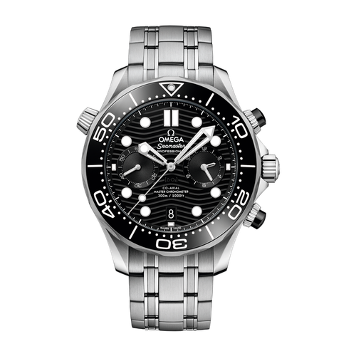 Omega Seamaster Diver 300M Black Steel 44mm