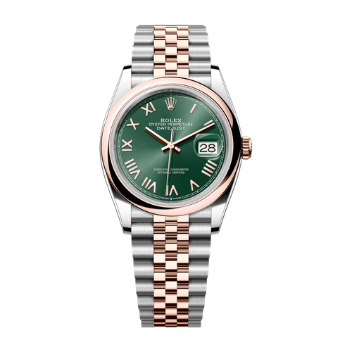 Rolex Datejust 36 Green Two-Tone 36mm