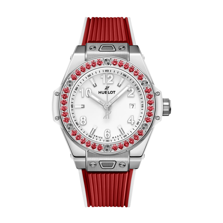 Hublot Big Bang One Click White Steel Rubber 33mm