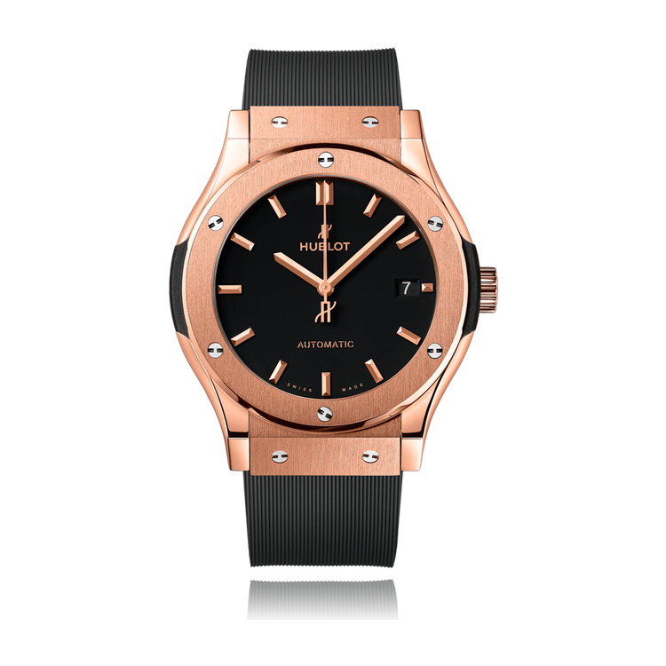 Hublot Classic Fusion Black King Gold Rubber 42mm