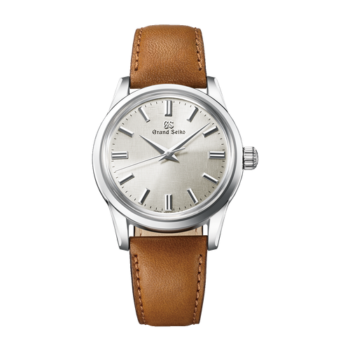 Grand Seiko Elegance Contemporary Classics White Steel Leather 37.3mm