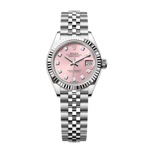 Rolex Lady-Datejust Pink Steel & White Gold 28mm