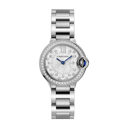 Cartier Ballon Bleu 28 mm Silver Steel 28mm