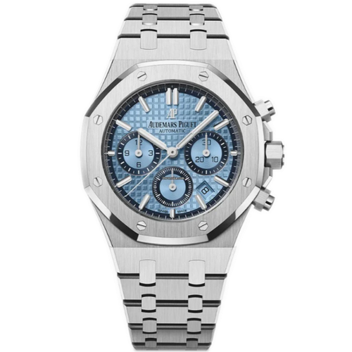 Audemars Piguet Royal Oak Chronograph Blue White Gold 38mm