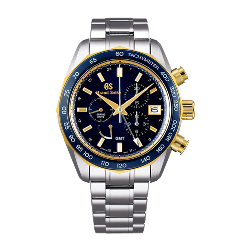 Grand Seiko Sport Spring Drive Chronograph Blue Two-Tone 43.8mm